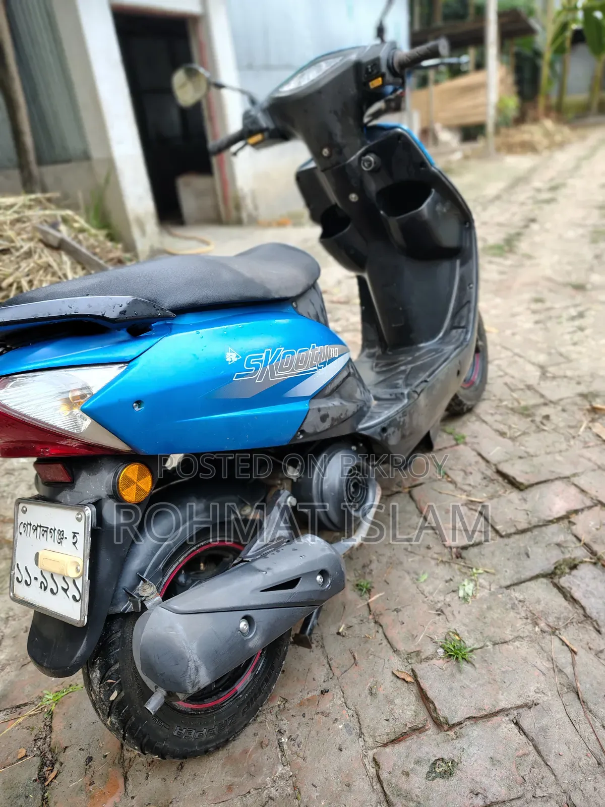 রানার স্কুটি-১১০ ২০২০ ব্লু