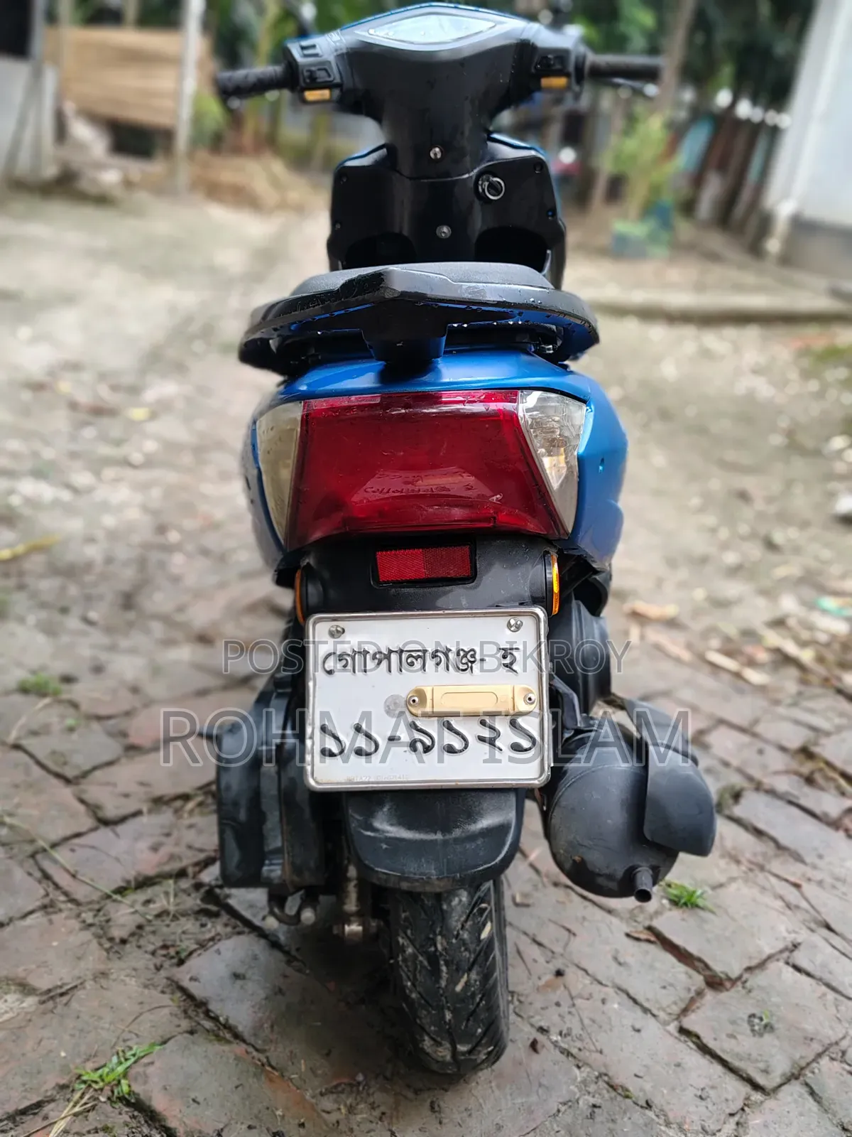 রানার স্কুটি-১১০ ২০২০ ব্লু