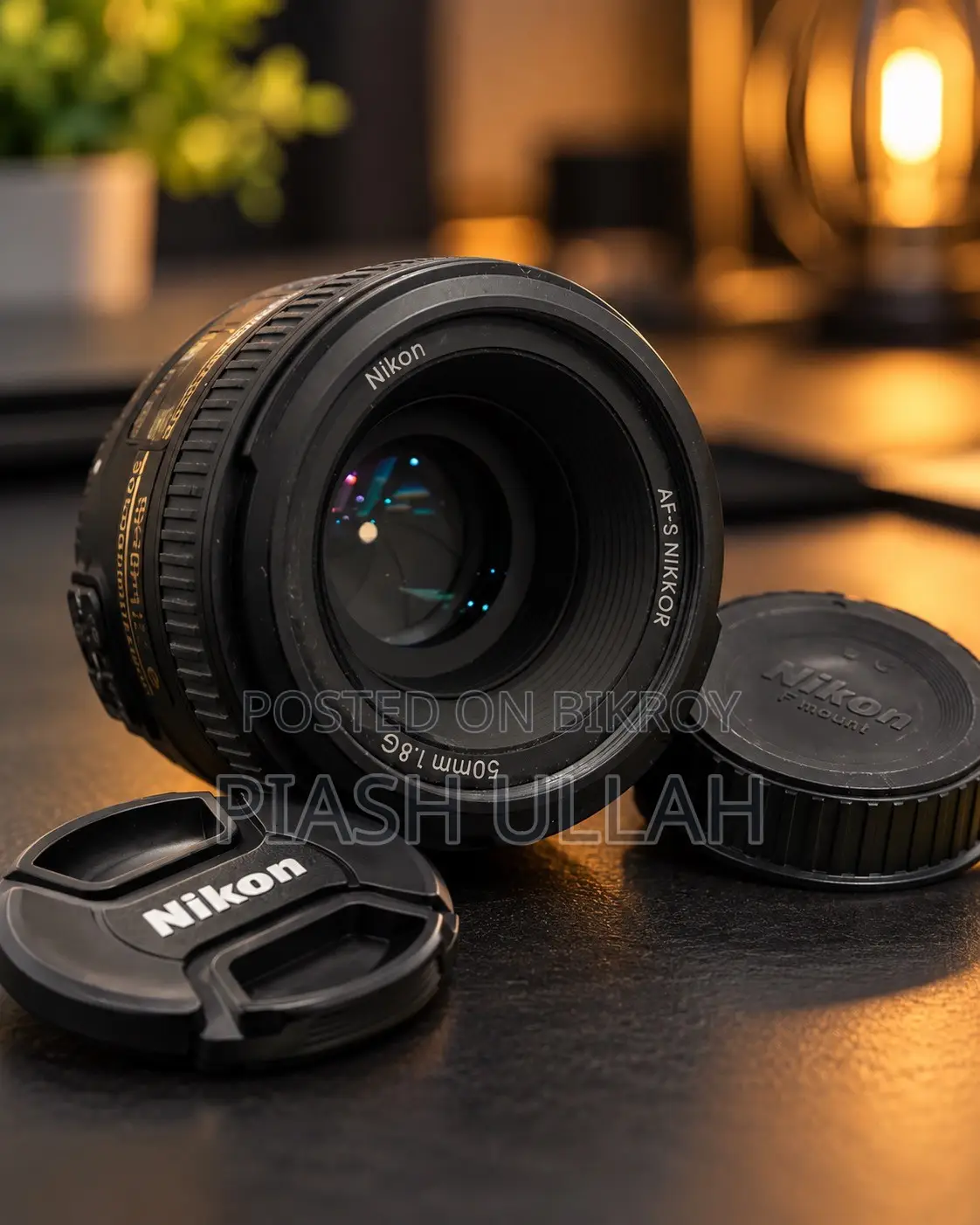 জরুরি ভিত্তিতে বিক্রয় হবে Nikon AF-S NIKKOR 50mm F/1.8g Prime Lens