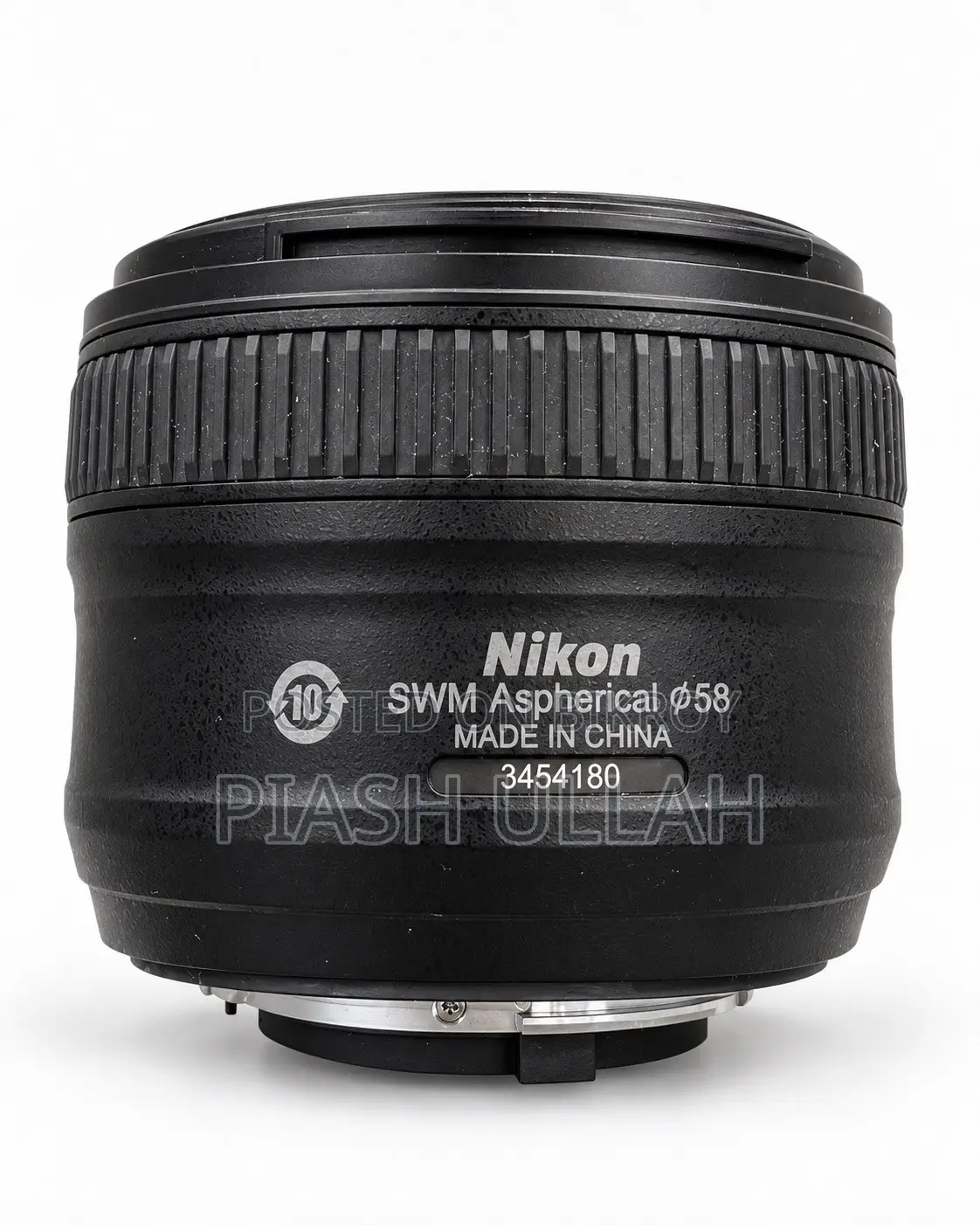 জরুরি ভিত্তিতে বিক্রয় হবে Nikon AF-S NIKKOR 50mm F/1.8g Prime Lens