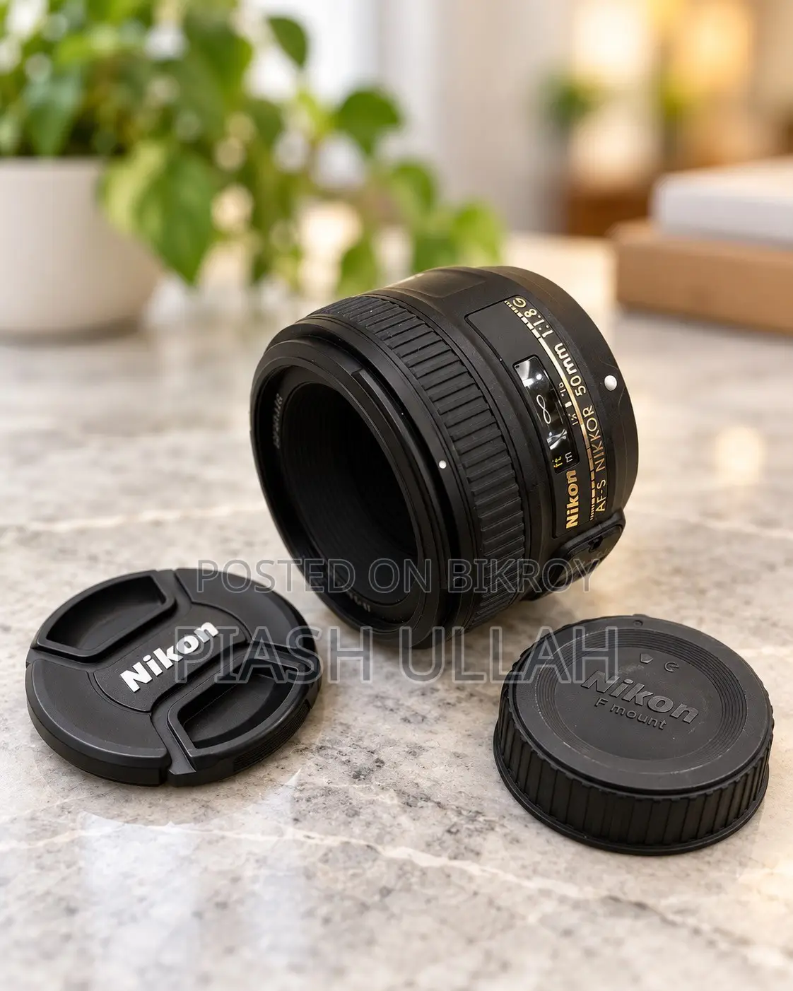 জরুরি ভিত্তিতে বিক্রয় হবে Nikon AF-S NIKKOR 50mm F/1.8g Prime Lens