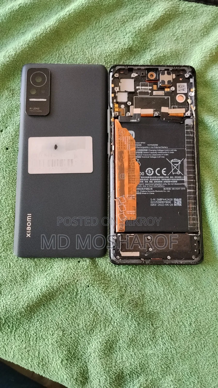 Xiaomi Civi 1S 128 GB Black