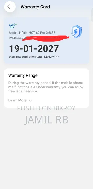 Infinix Hot 60 Pro 128 GB Black