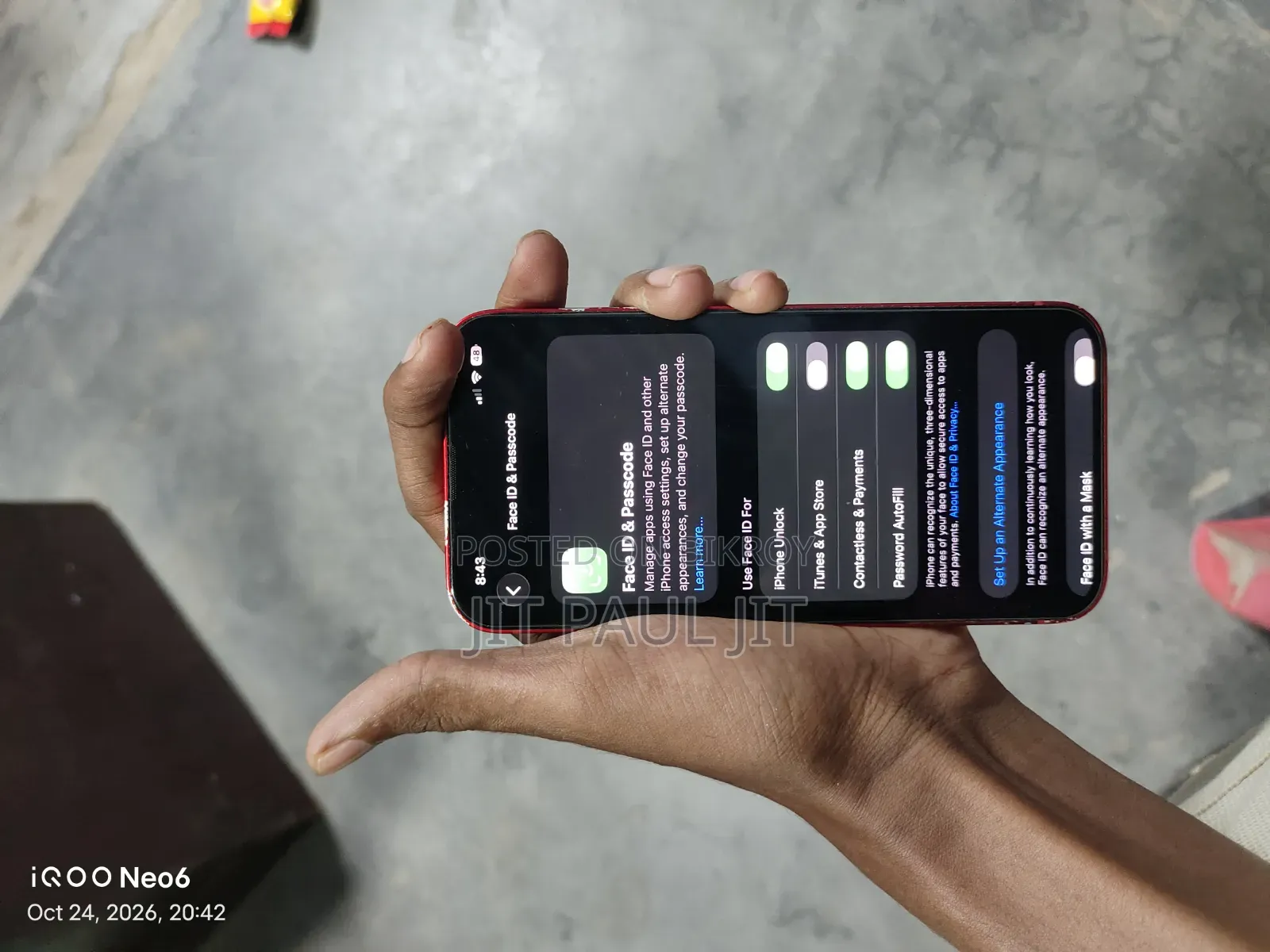 অ্যাপল আইফোন ১৩ ১২৮ জিবি রেড