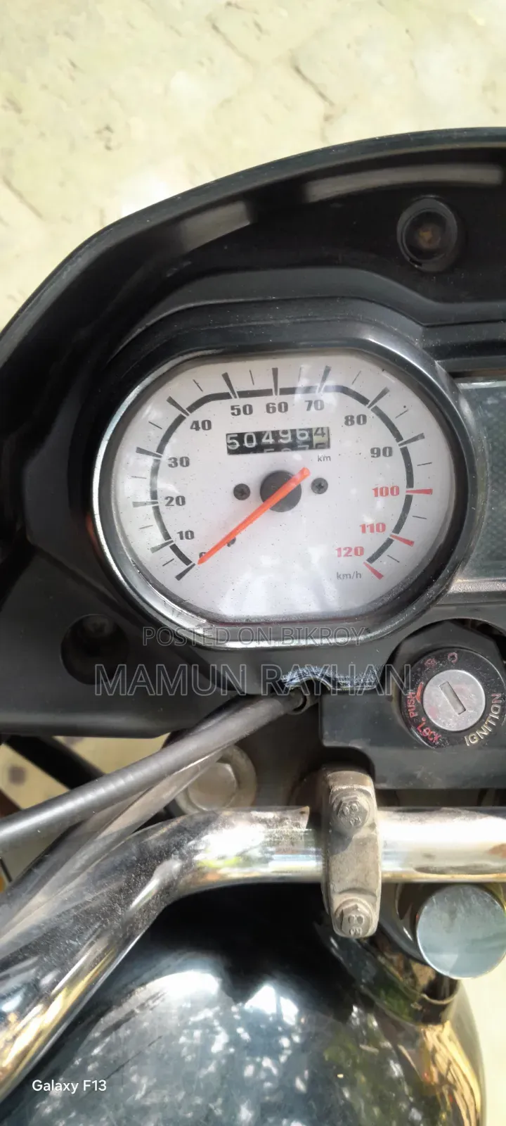 বাজাজ প্লাটিনা ১০০ ২০১৮ কালো