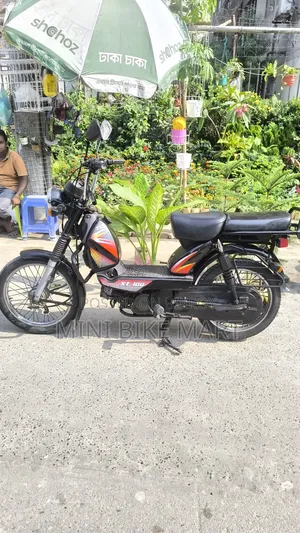 TVS XL 100 2018 Black