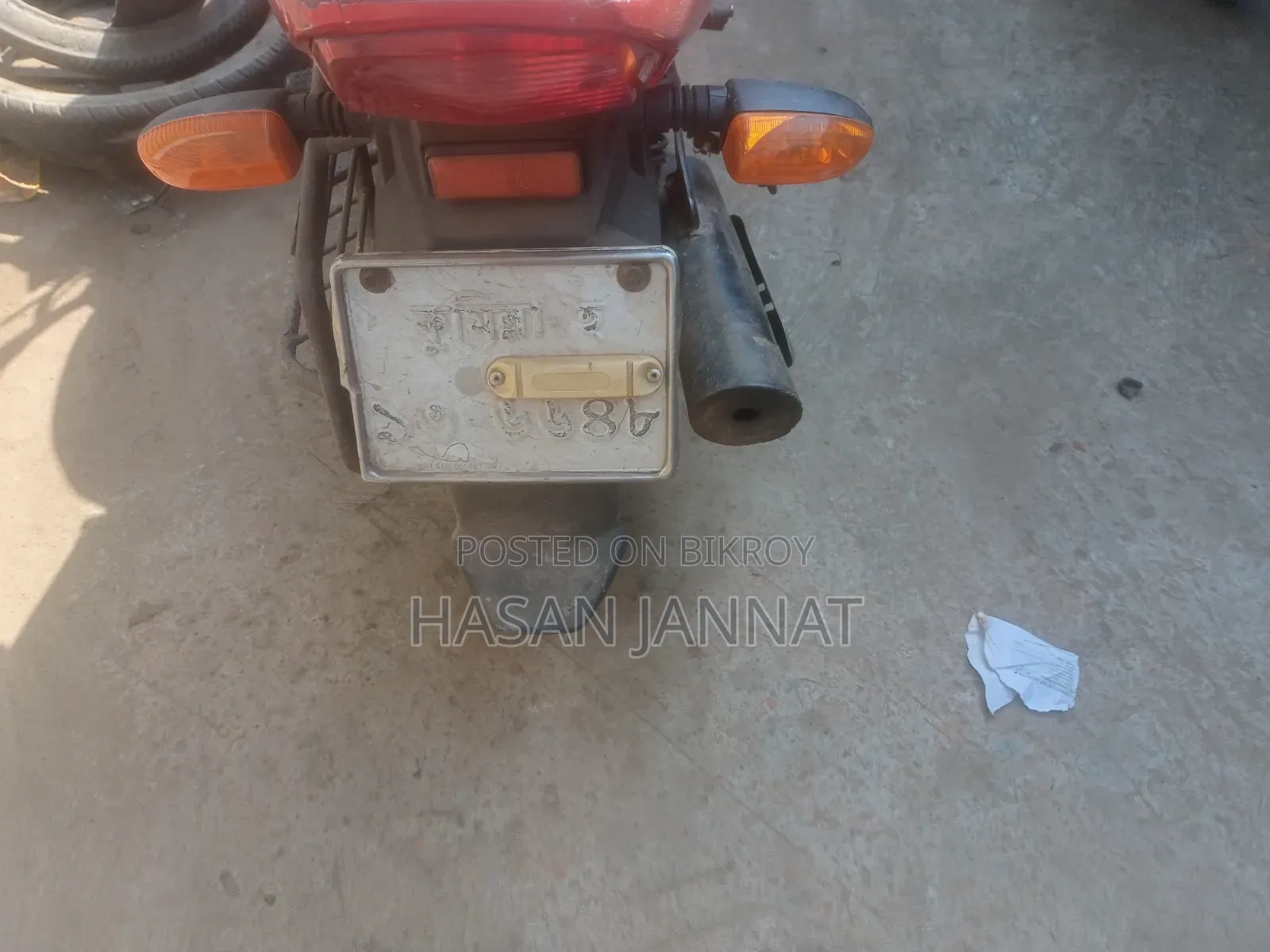 H Power Zaara-100 2019 Red