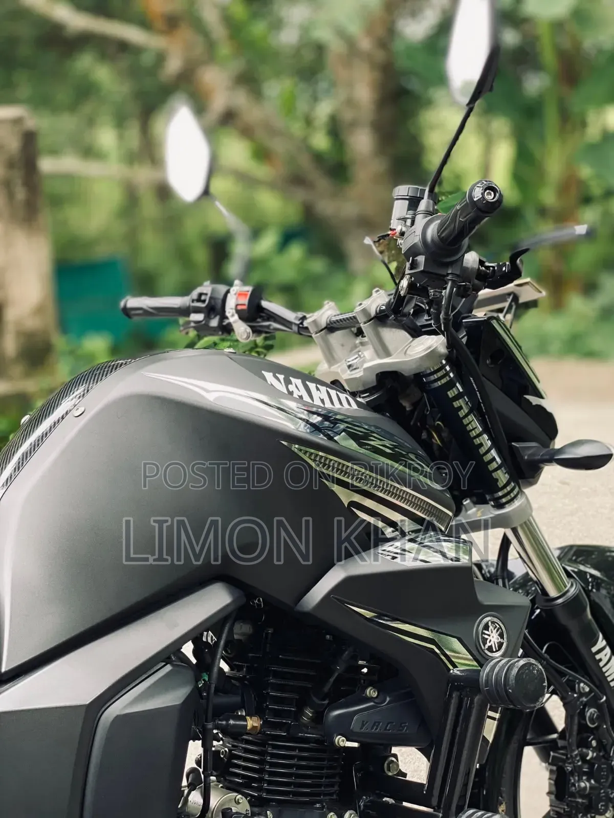 Yamaha FZS V2 2024 Black