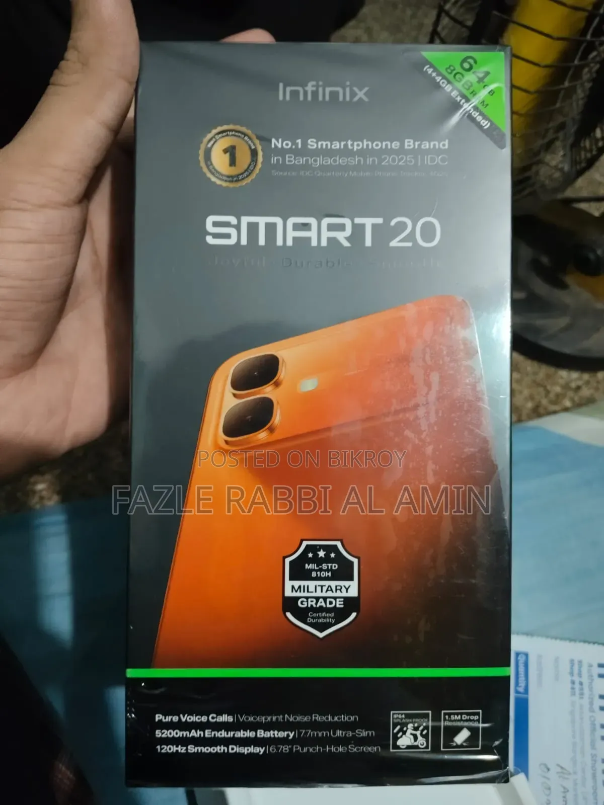 Infinix Smart 20 64 GB Black