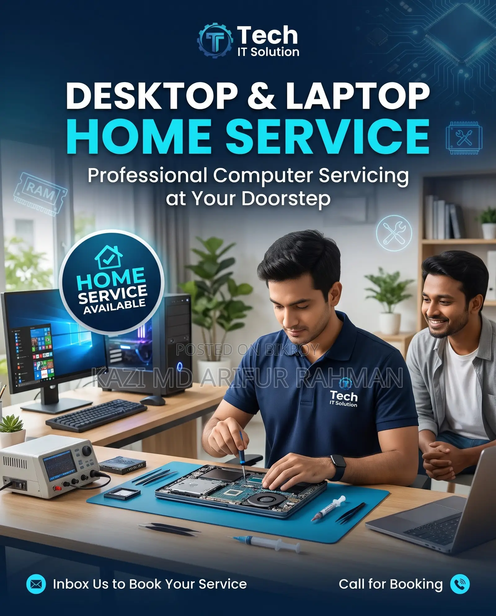 Laptop/Desktop Servicing