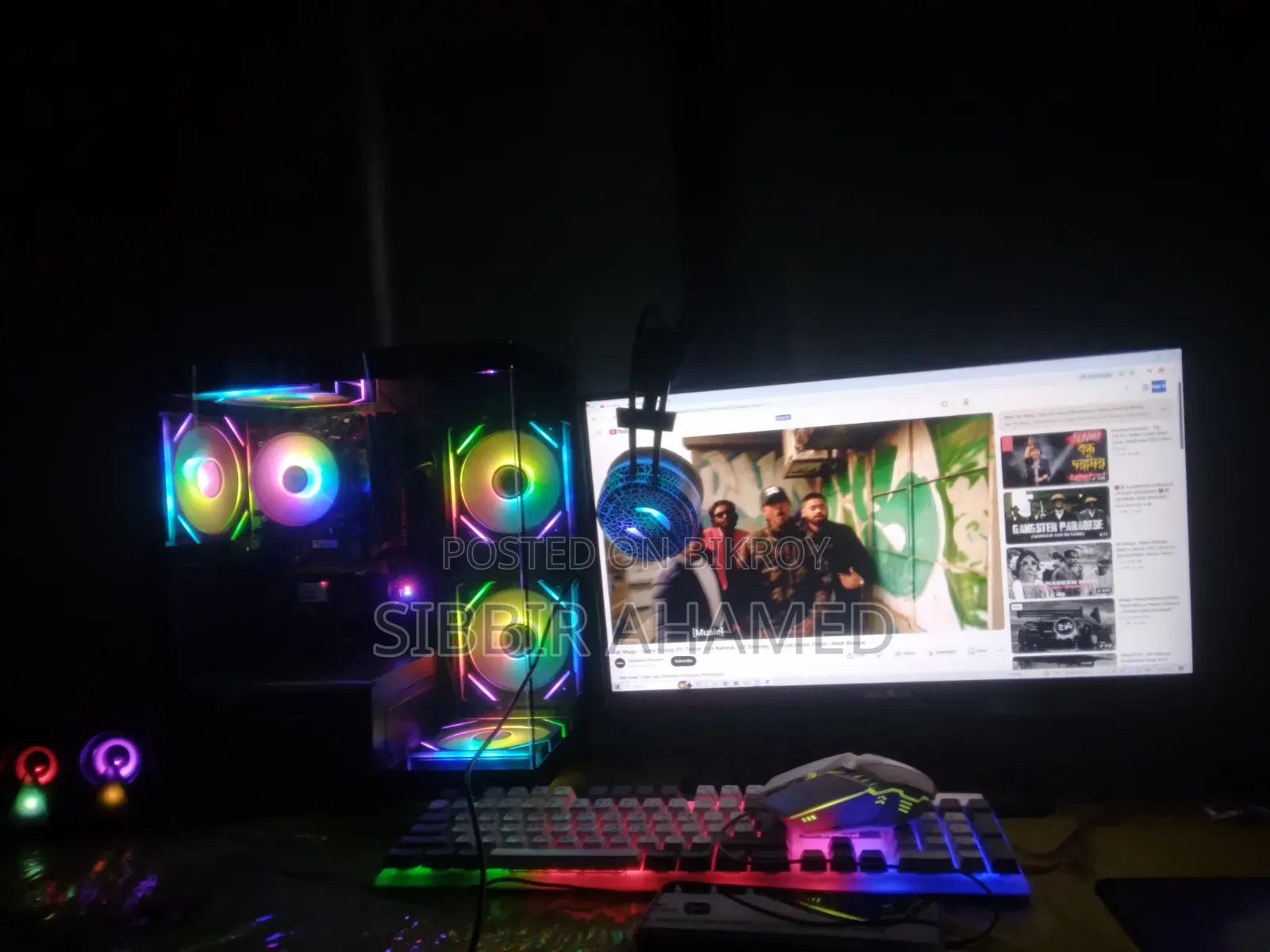 Desktop Computer 18GB SSHD+SSD 750GB