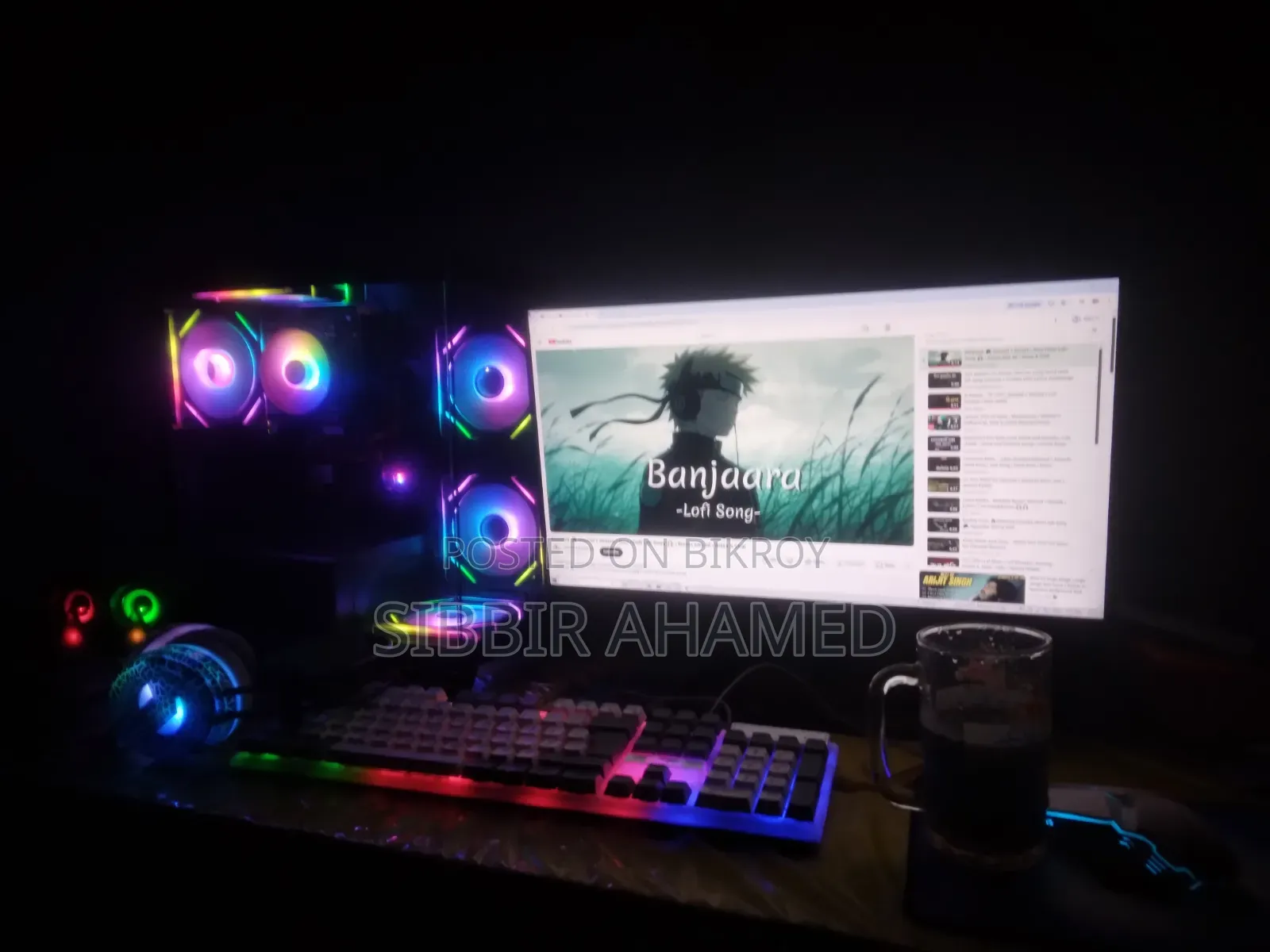 Desktop Computer 18GB SSHD+SSD 750GB