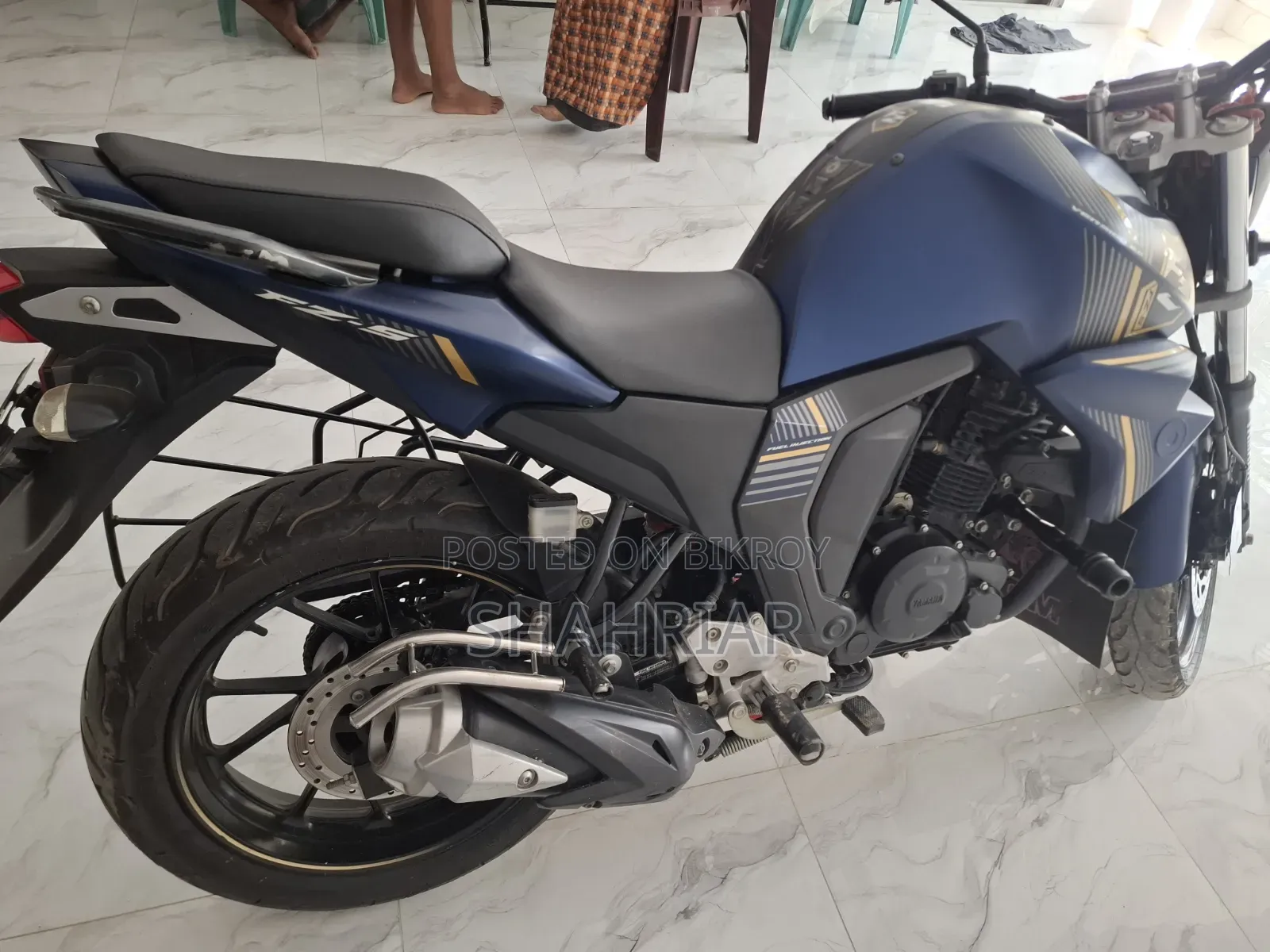 New Yamaha FZS V2 2022 Blue