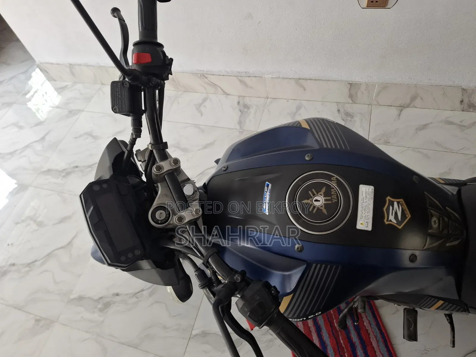 New Yamaha FZS V2 2022 Blue