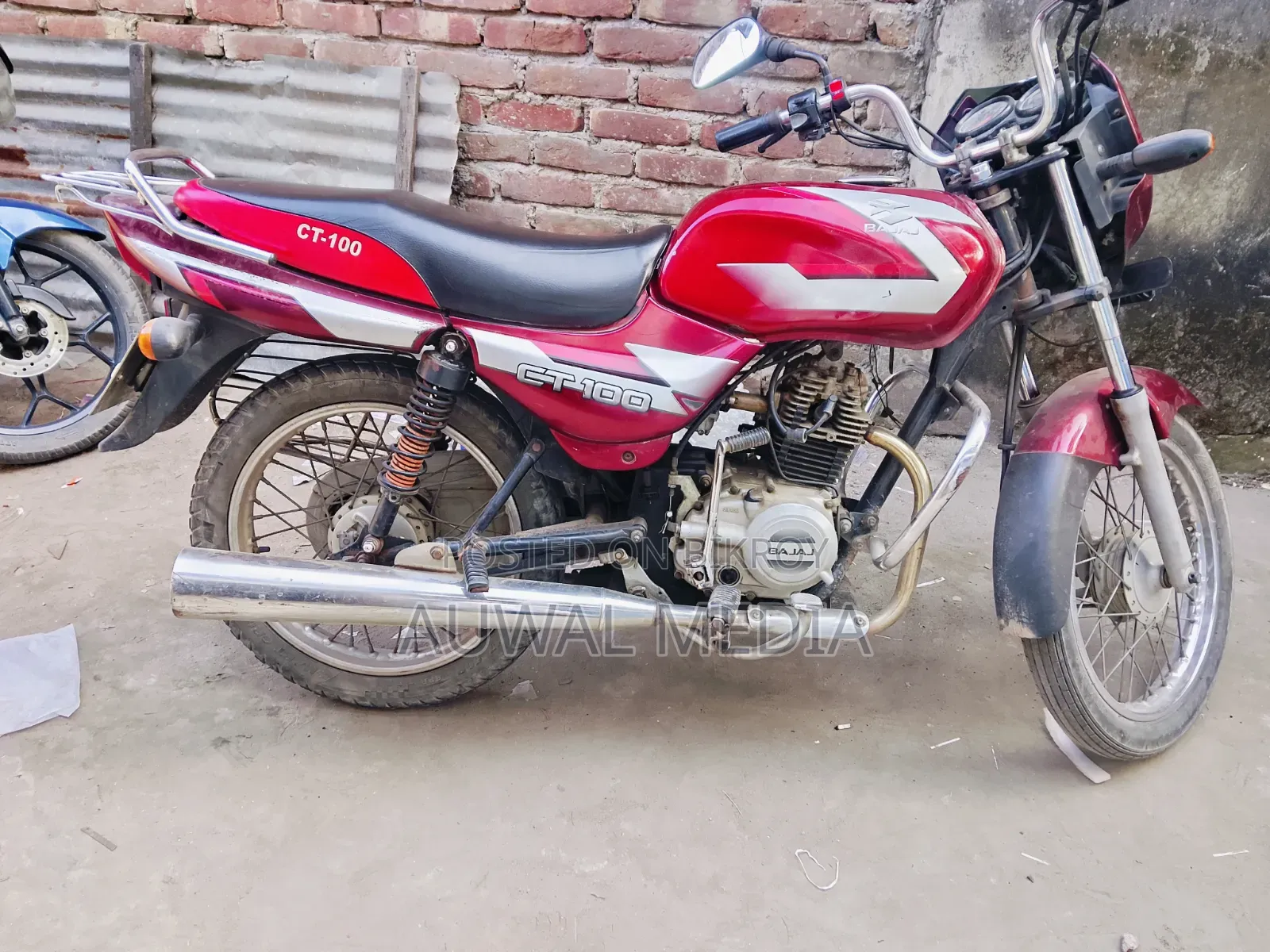 Bajaj CT 100 2015 Red