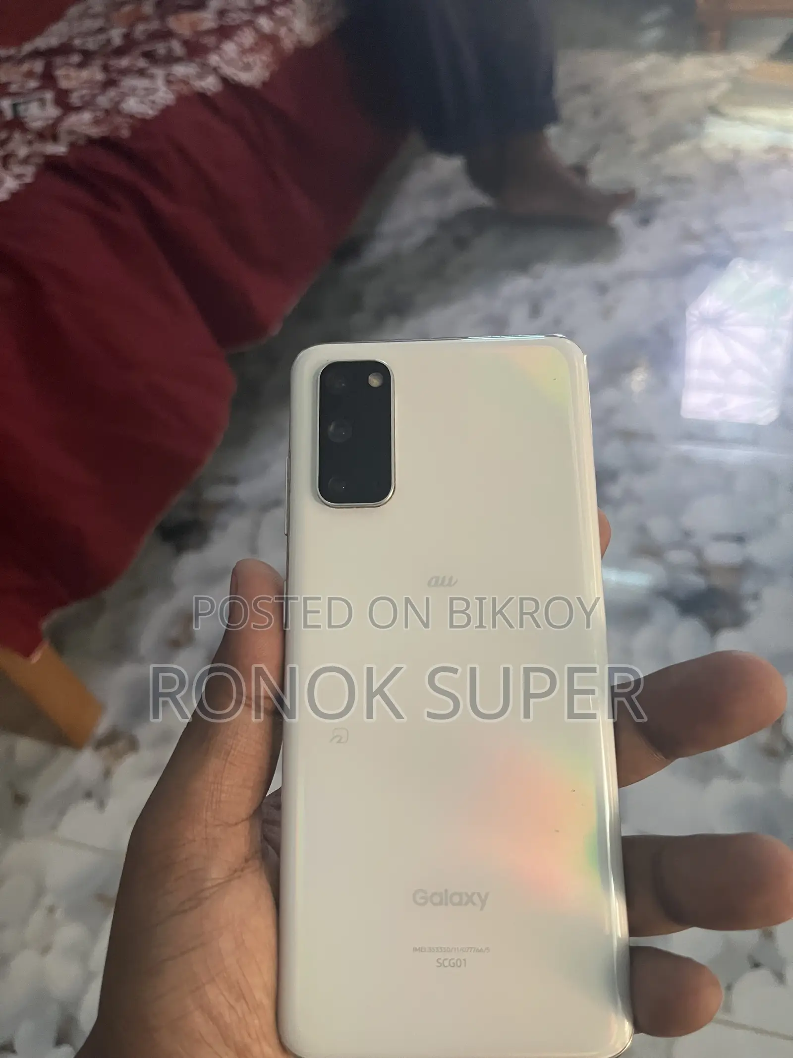 Samsung Galaxy S20 5G Uw 128 GB White