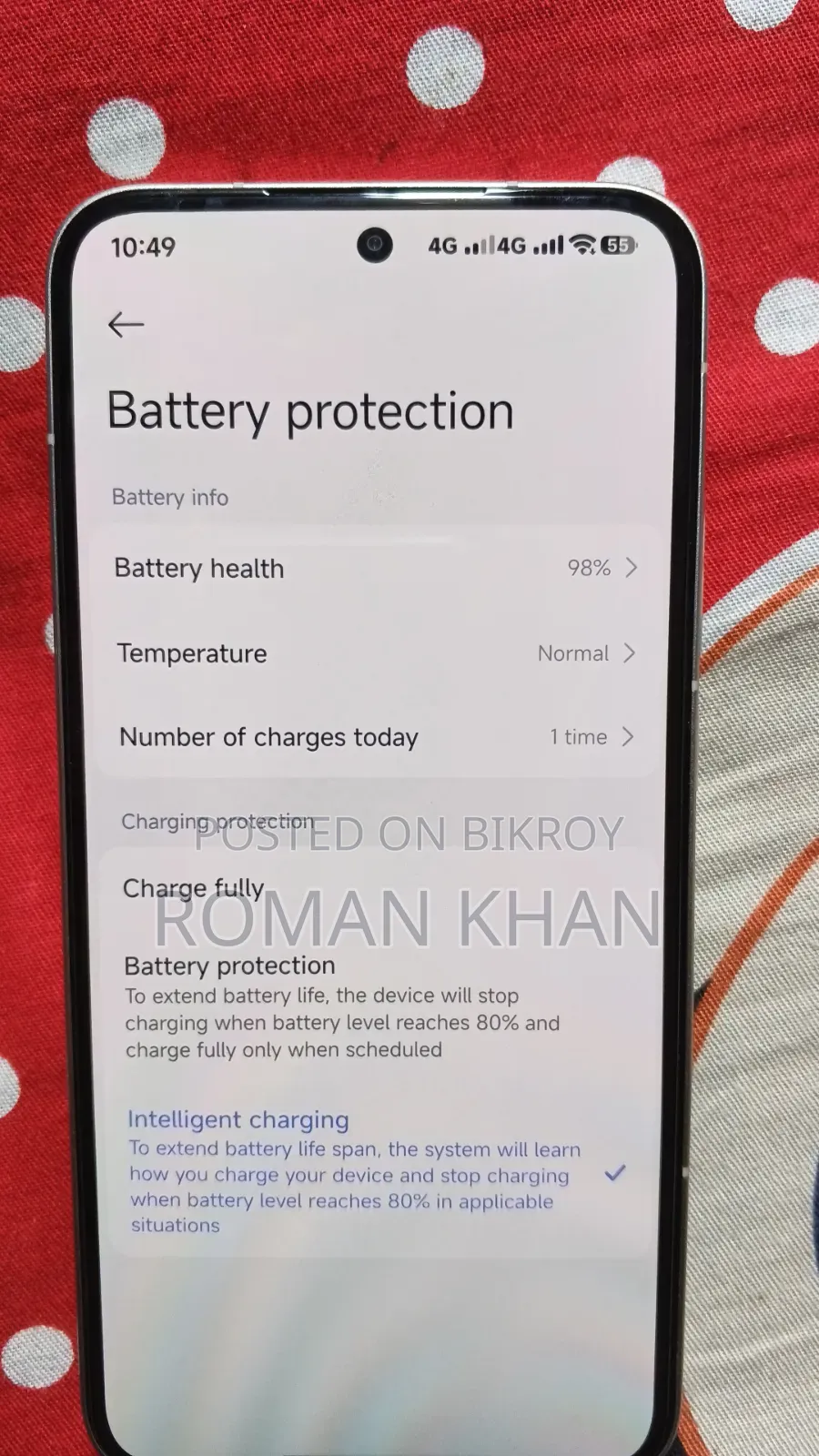 Xiaomi Redmi Turbo 4 Pro 256 GB Red