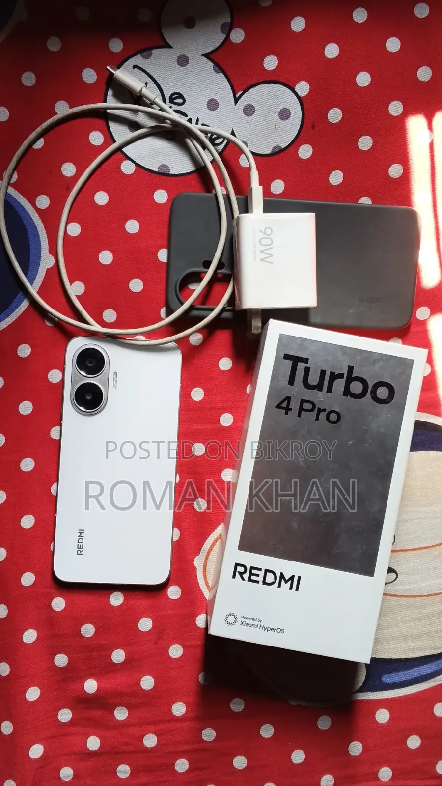 Xiaomi Redmi Turbo 4 Pro 256 GB Red
