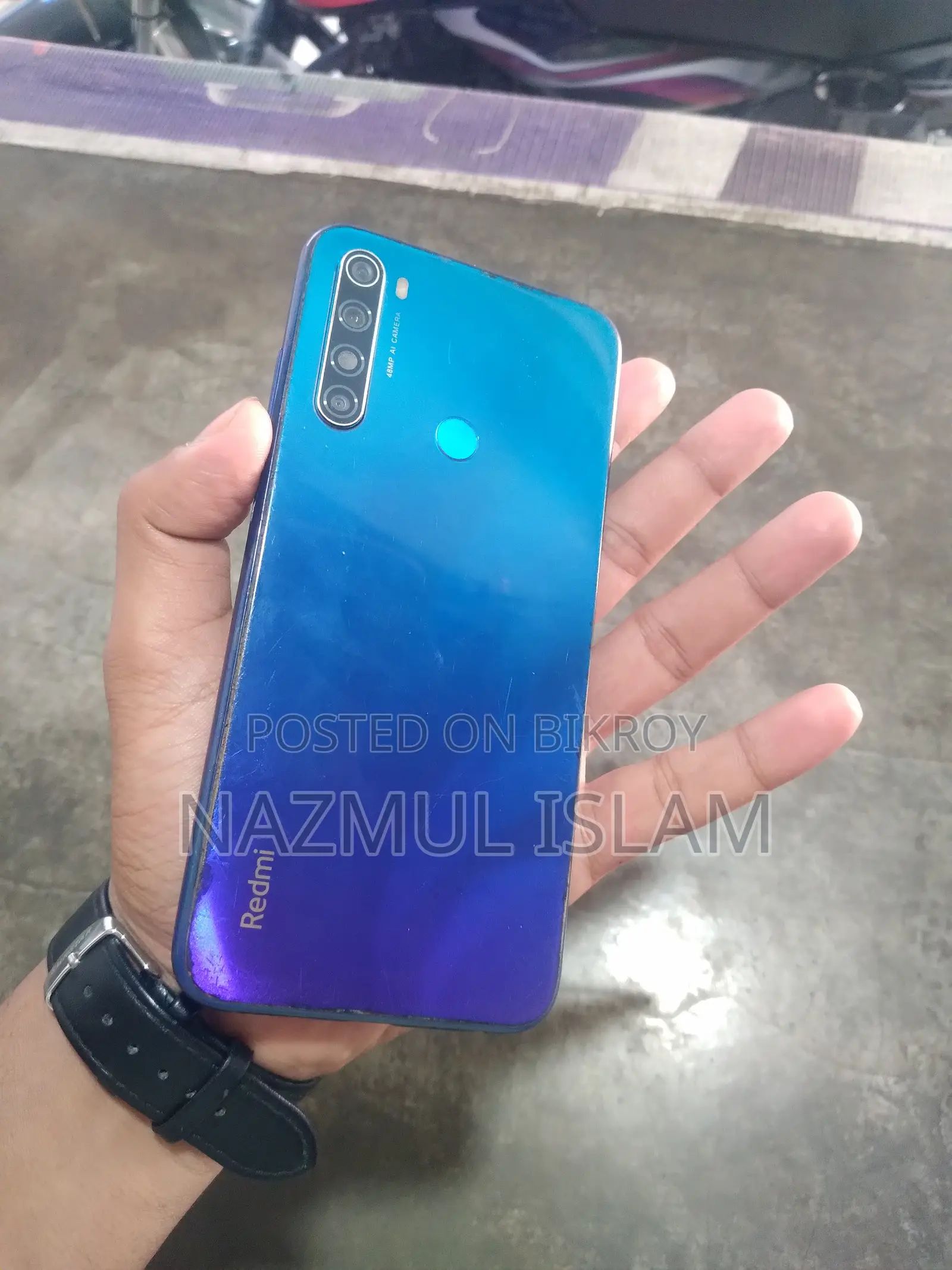 শাওমি রেডমি নোট ৮ ৬৪ জিবি ব্লু