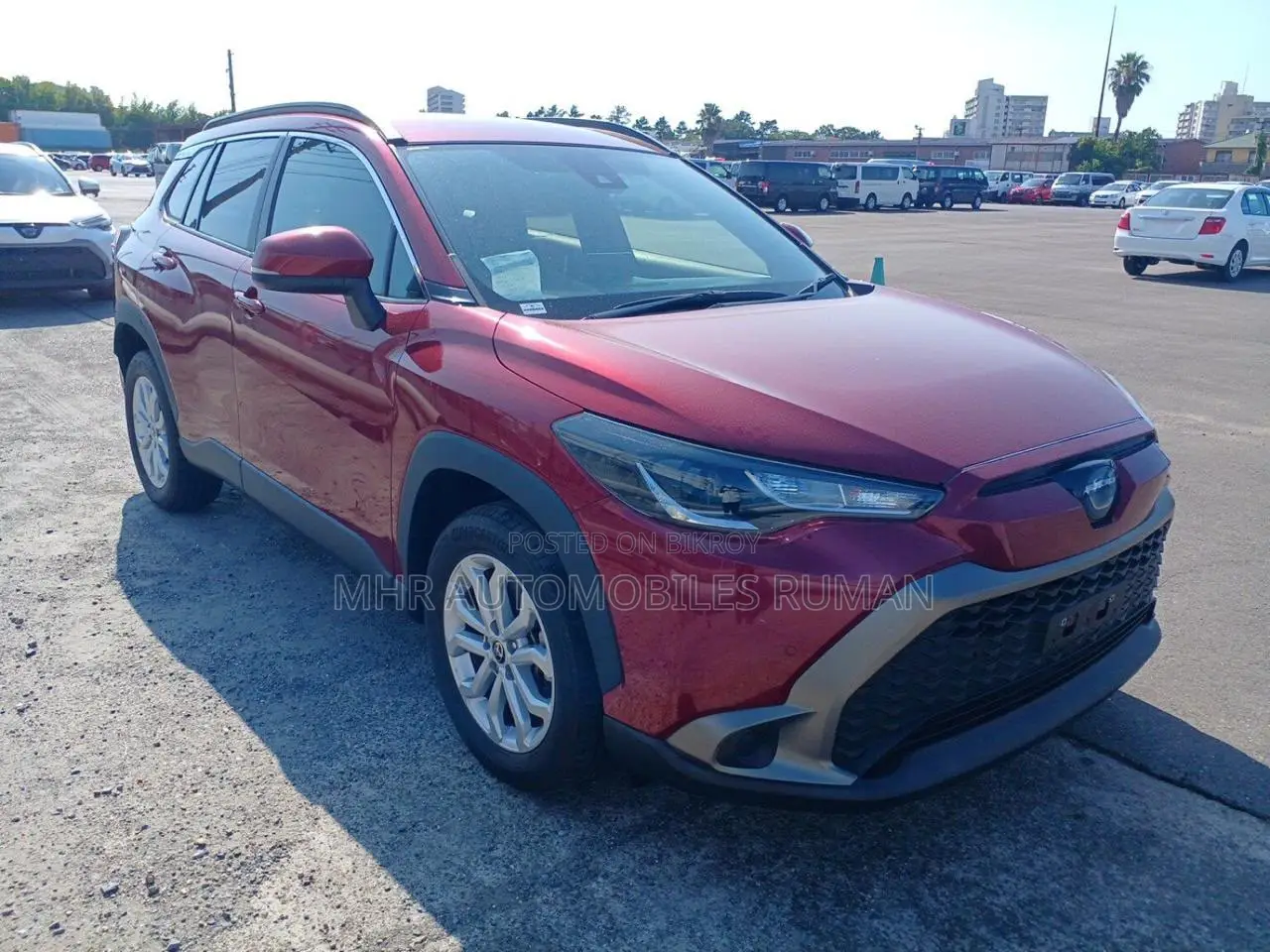 Toyota Corolla Cross 1.8 Hybrid AWD 2022 Red