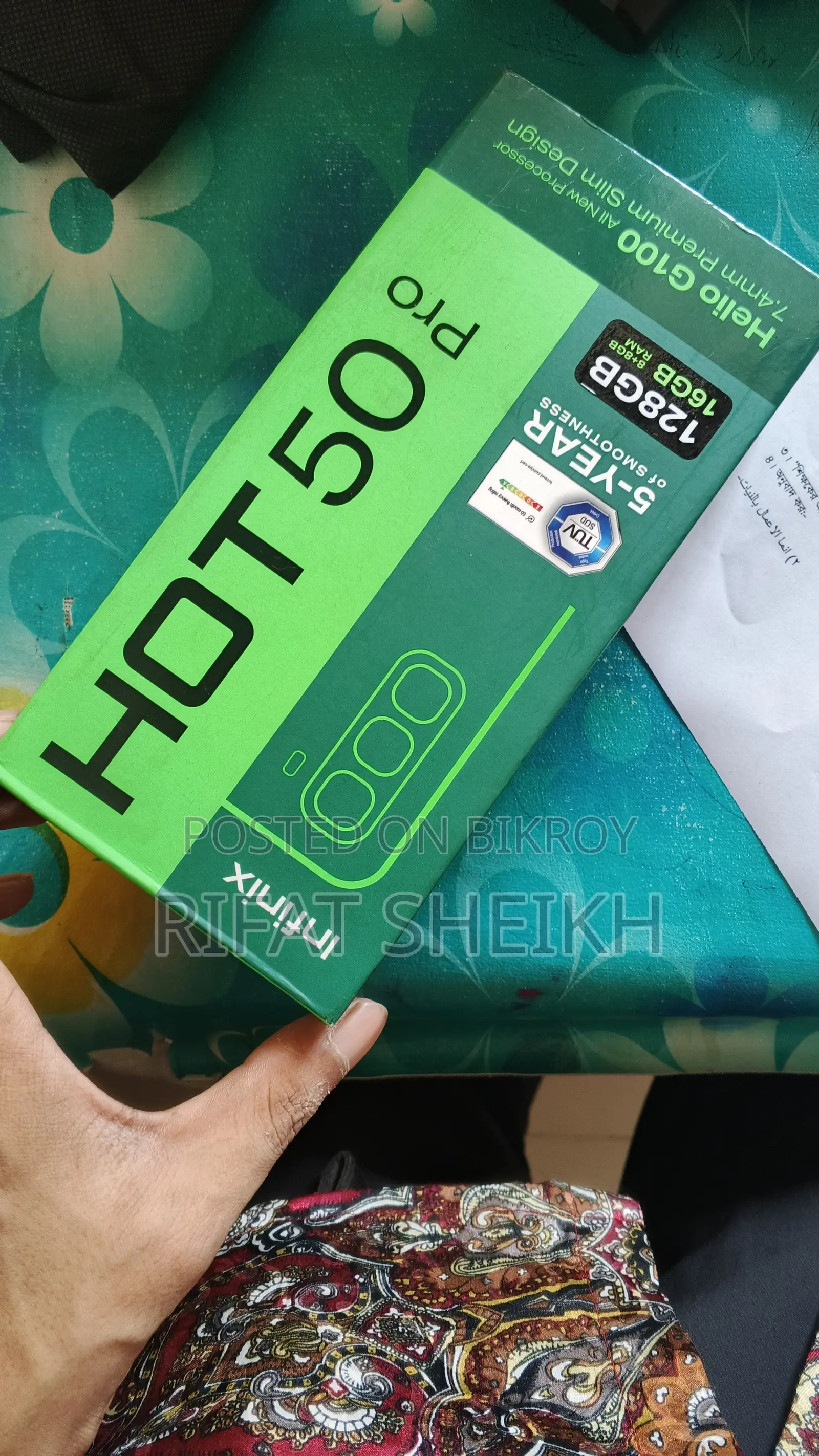 Infinix Hot 50 Pro 256 GB Black