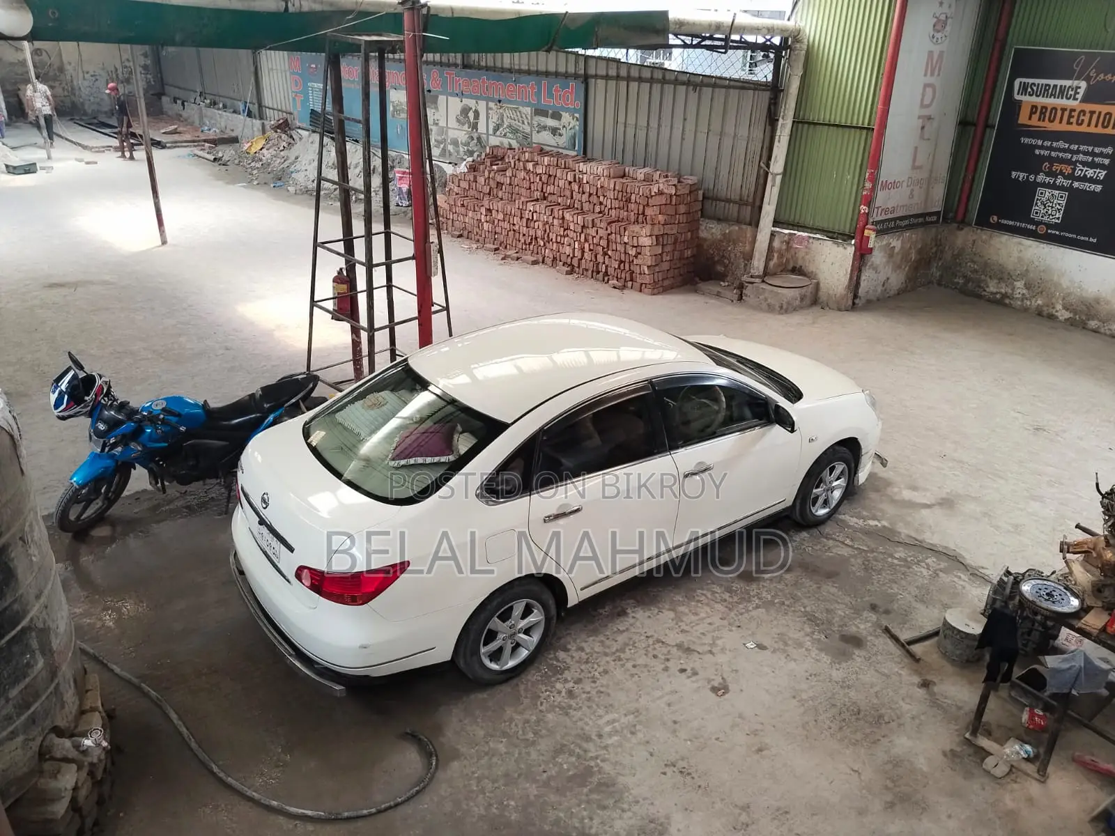 Nissan Bluebird 2008 Pearl