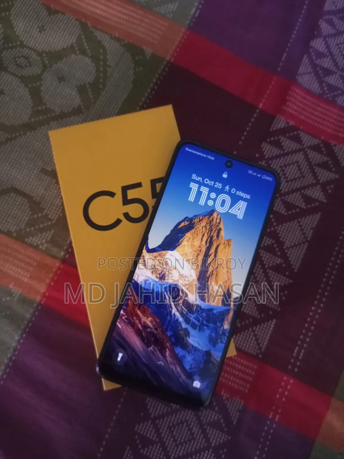 রিয়েলমি সি৫৫ ১২৮ জিবি ব্ল্যাক