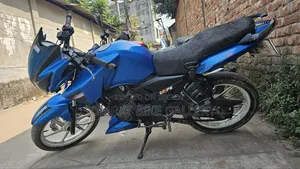 টিভিএস আপাচে আরটিআর ১৬০ টুভি ২০১৭ নীল