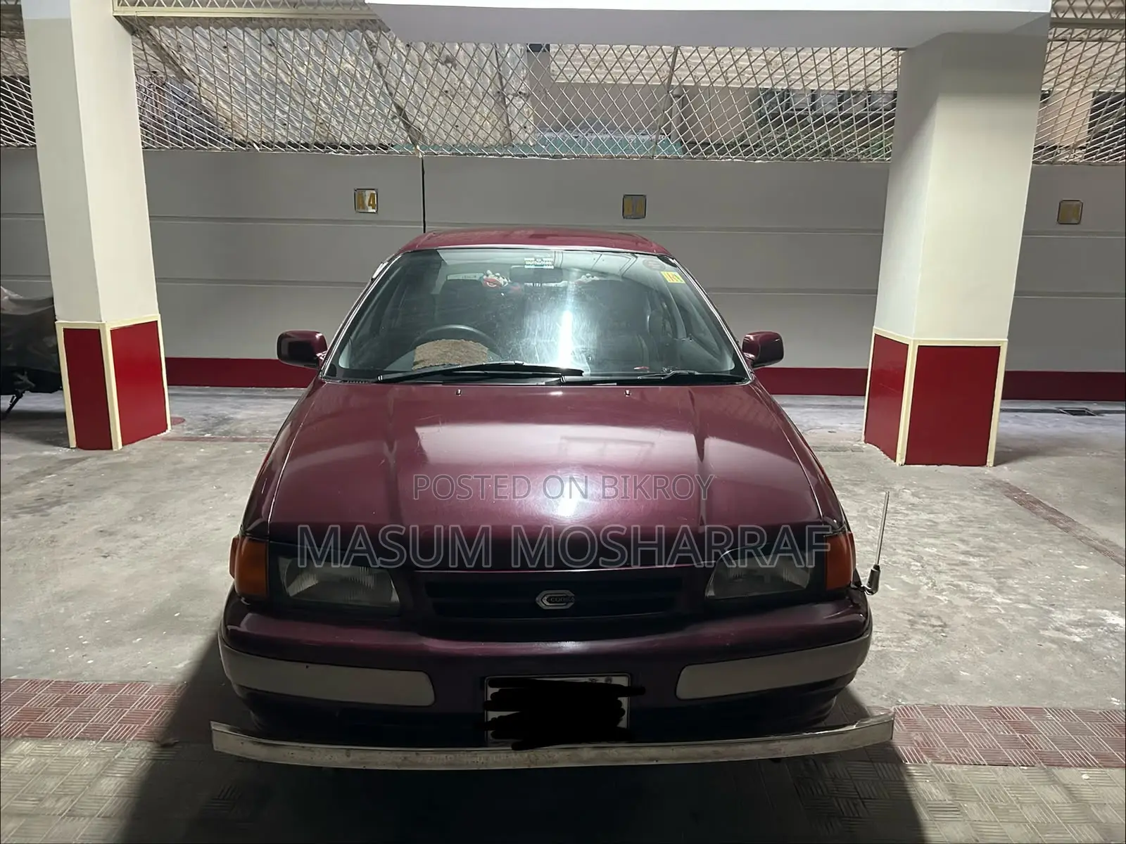 Toyota Corsa 1995 Maroon