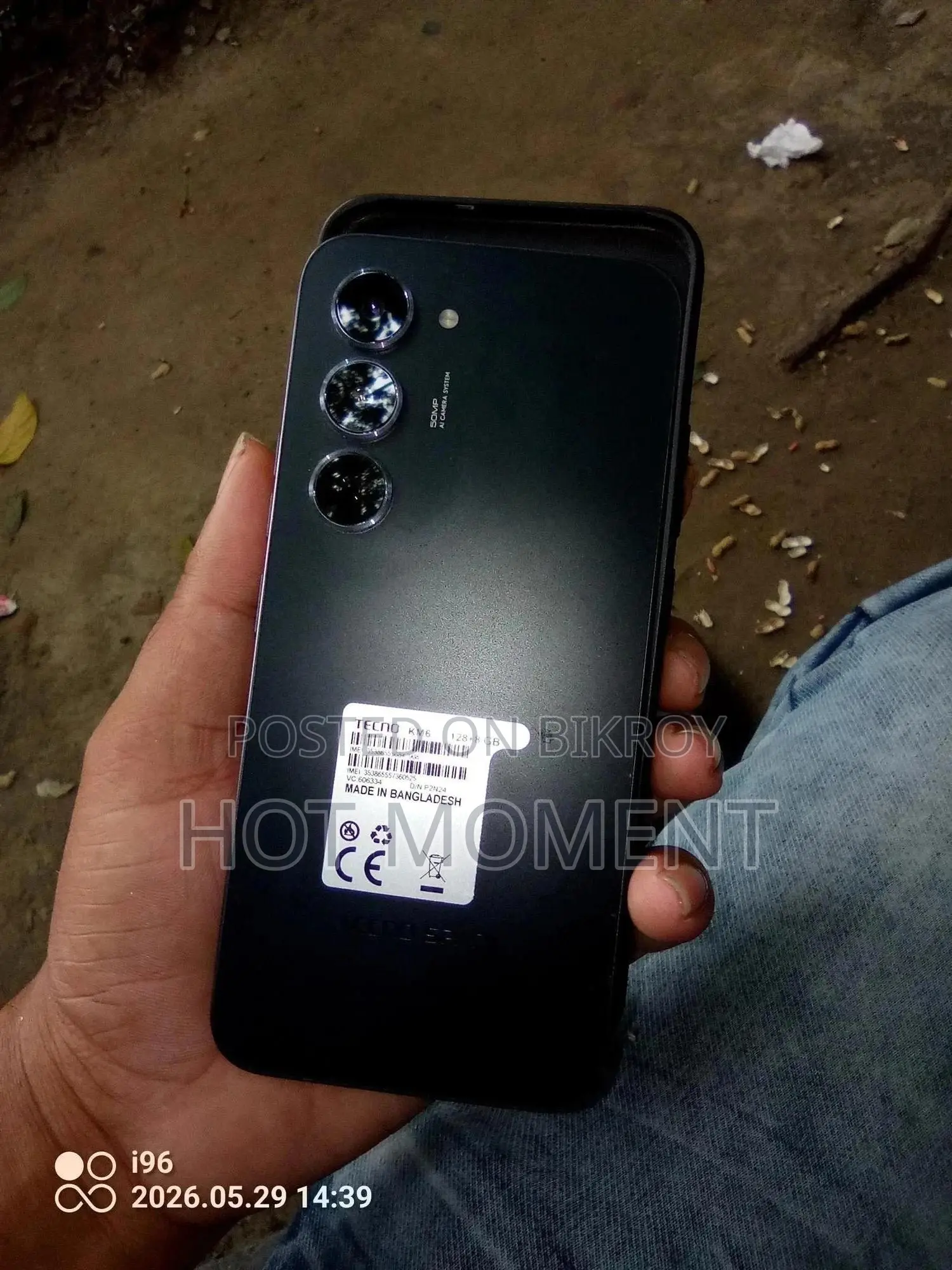 Tecno Spark 40 Pro 128 GB Black