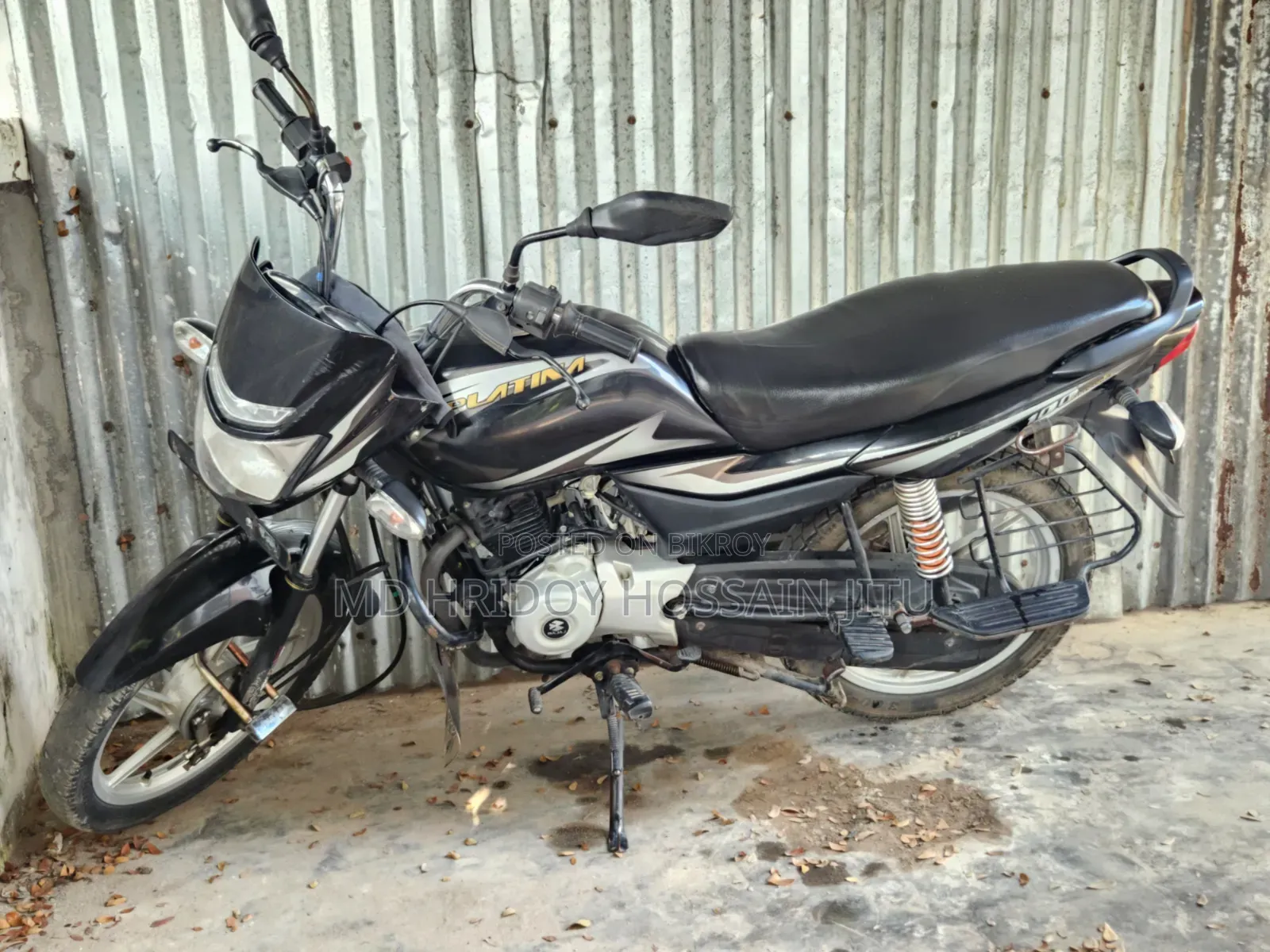 New Bajaj Platina 100 2021 Black