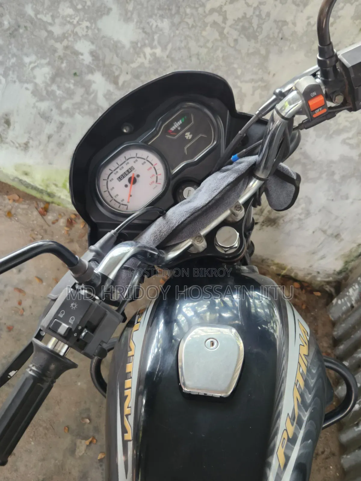 New Bajaj Platina 100 2021 Black