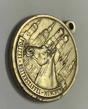 Vintage German Brass Medal for Collector