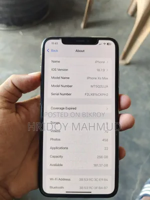 অ্যাপল আইফোন এক্সএস ম্যাক্স ২৫৬ জিবি গোল্ড