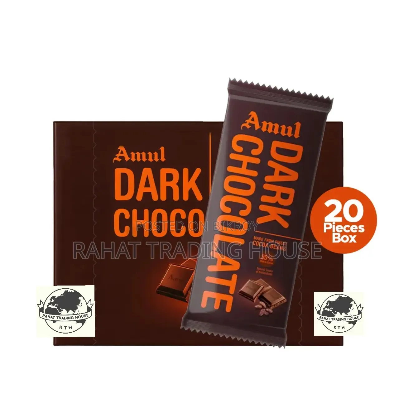 Amul Dark Chocolate Box [India 🇮🇳]