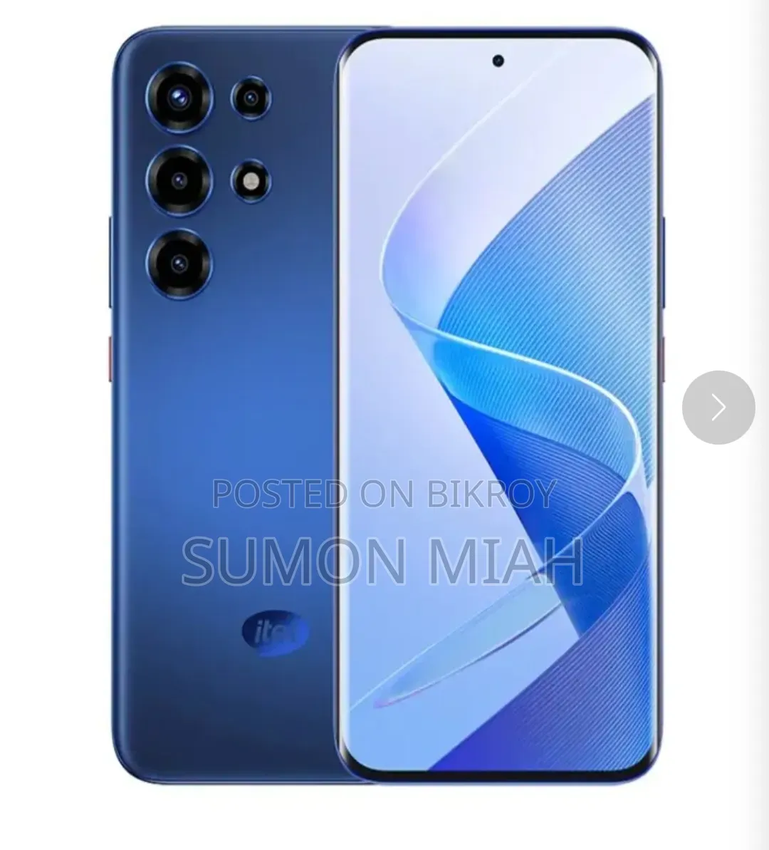 New Itel S26 Ultra 128 GB Blue