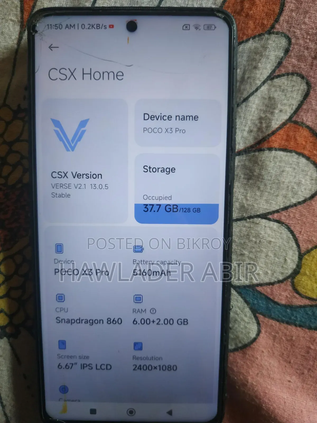 Xiaomi Poco X3 Pro 128 GB Black