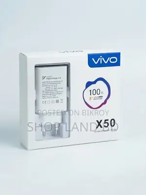 Vivo X50 Charger - Original Fast Charger Box