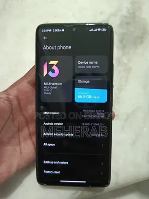 Xiaomi Redmi Note 10 Pro 128 GB Black