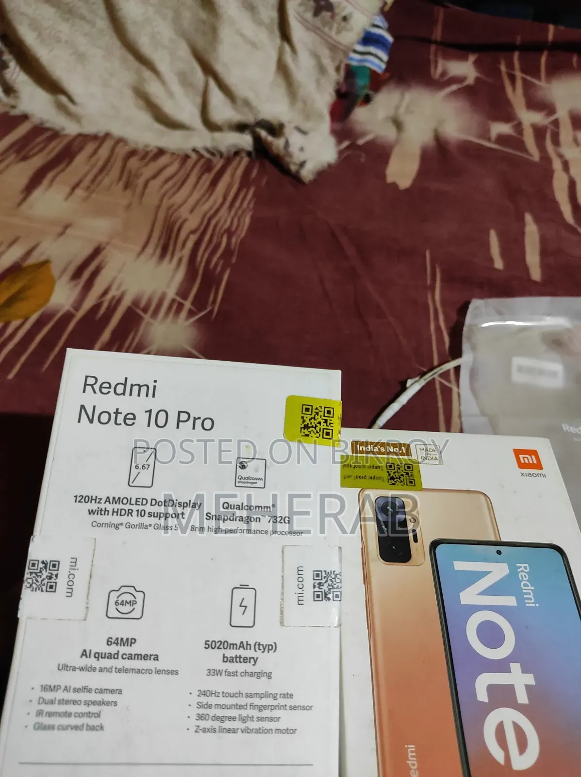 Xiaomi Redmi Note 10 Pro 128 GB Black