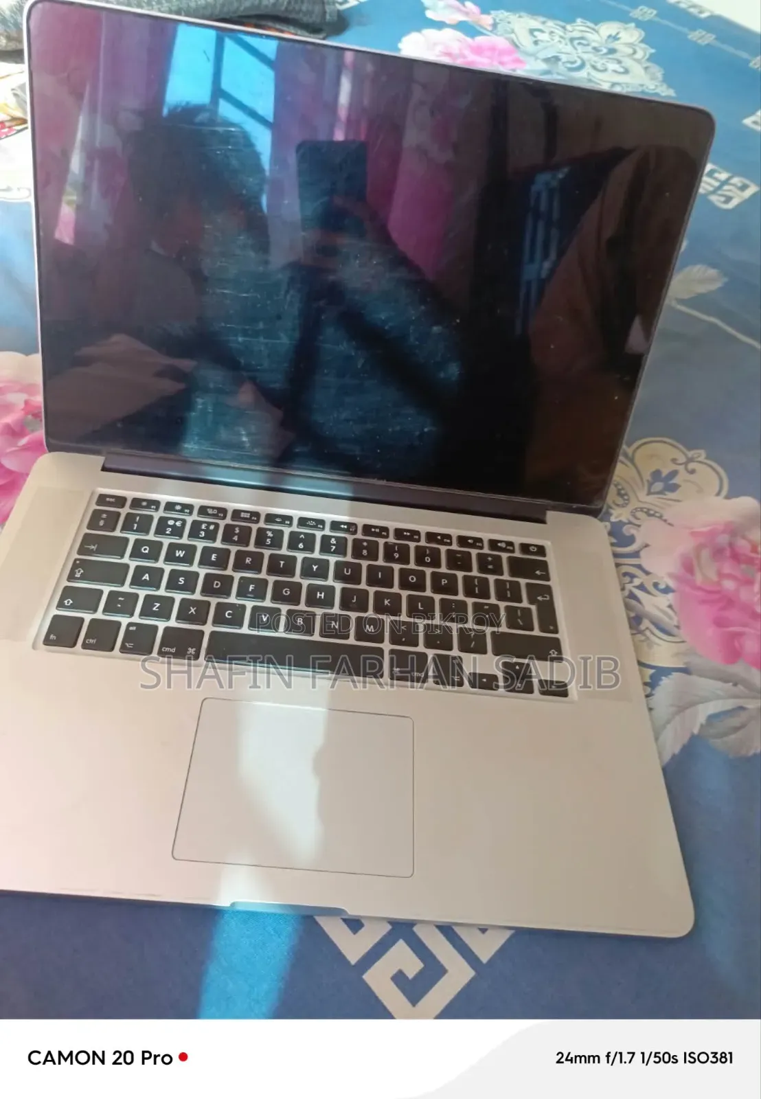 Laptop Apple MacBook Pro 2015 16GB Intel Core i7 SSD 256GB