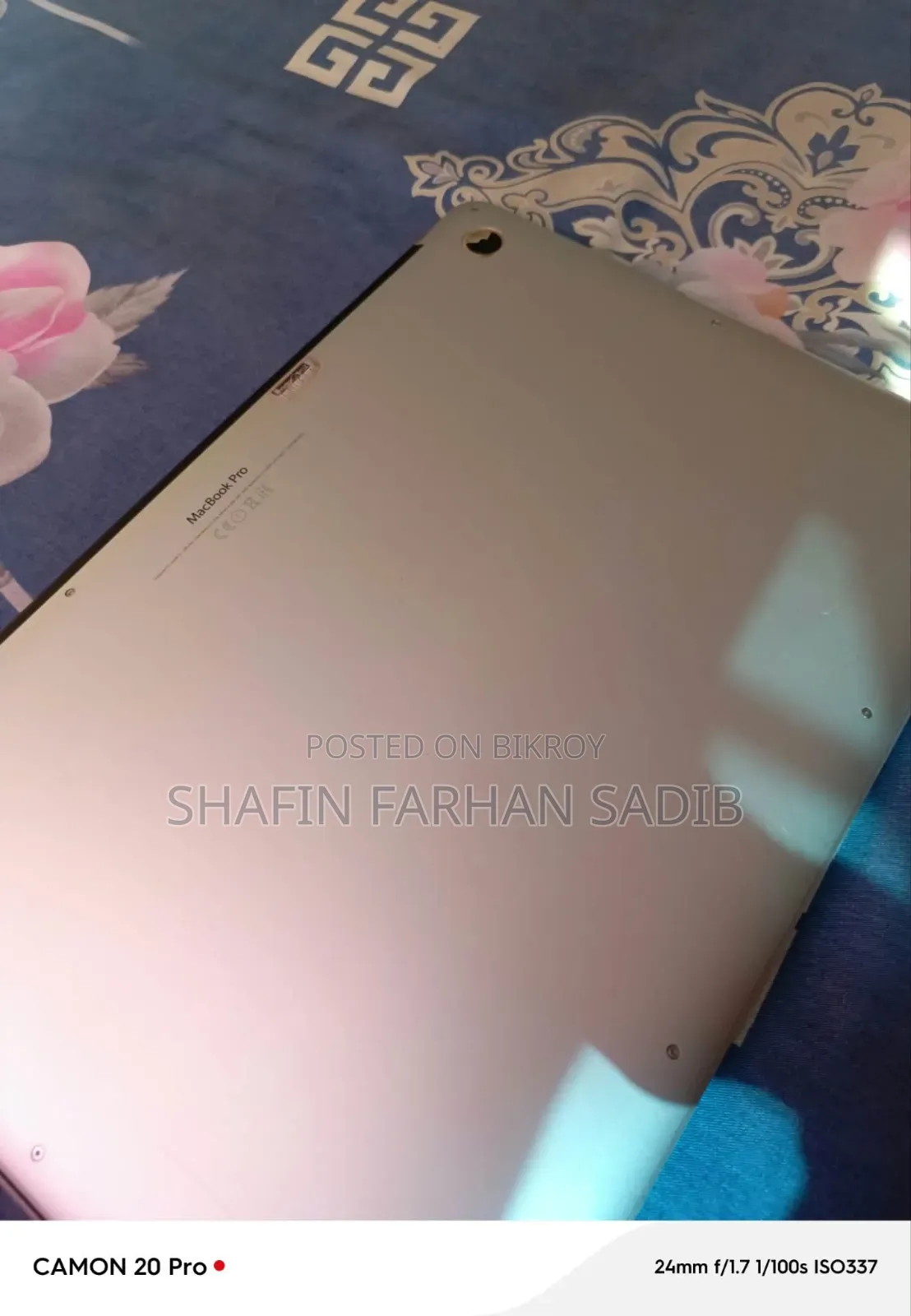 Laptop Apple MacBook Pro 2015 16GB Intel Core i7 SSD 256GB