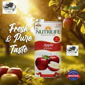 Nutrilife Apple Juice (Bhutan 🇧🇹🇧🇹) 1 Litre. Pure & Fresh.
