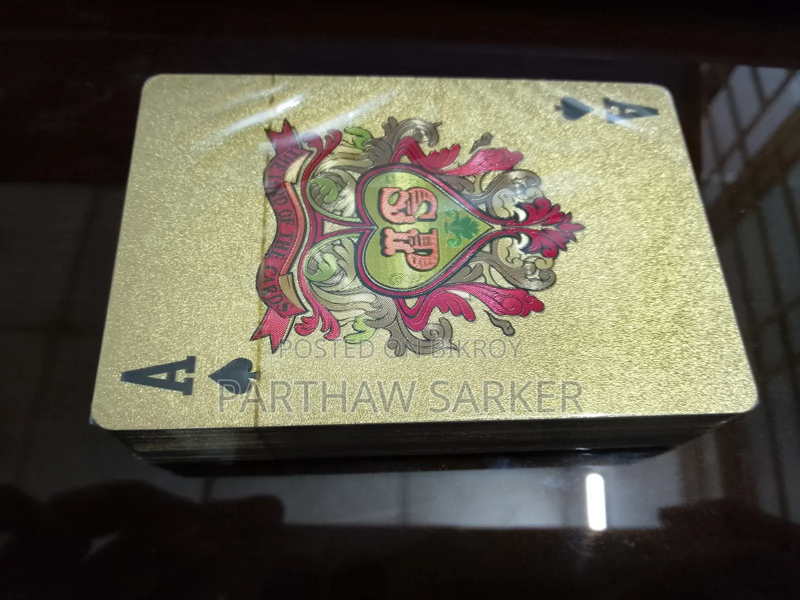 তাস খেলার তাস ইমপোর্ট বাই দুবাই