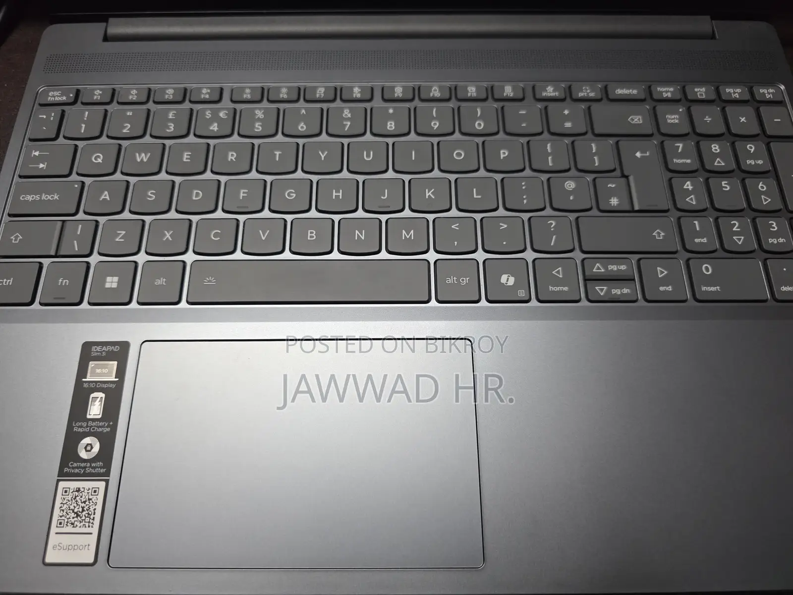 Laptop Lenovo Ideapad 3 16GB Intel Core i5 SSD 512GB