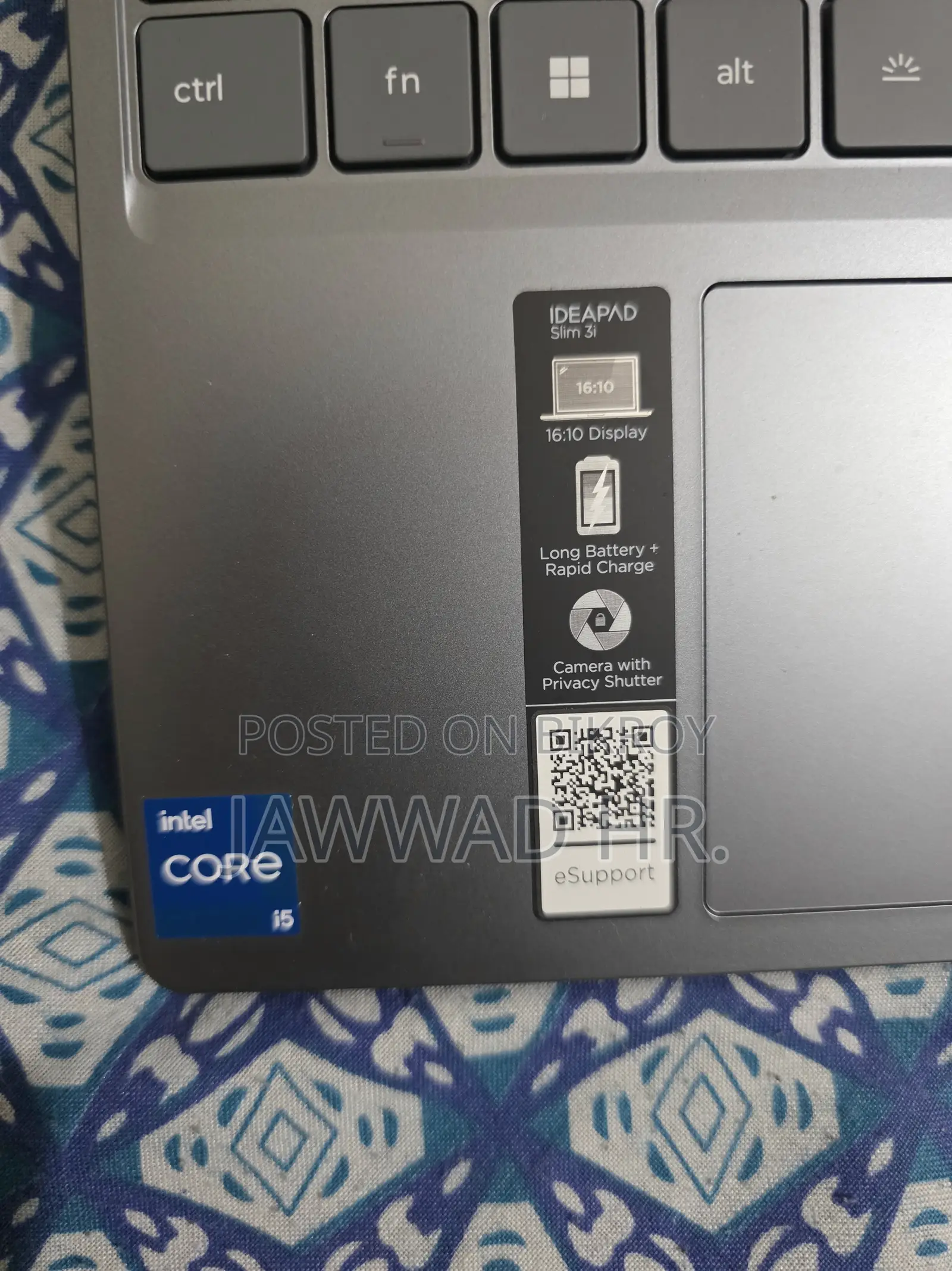 Laptop Lenovo Ideapad 3 16GB Intel Core i5 SSD 512GB