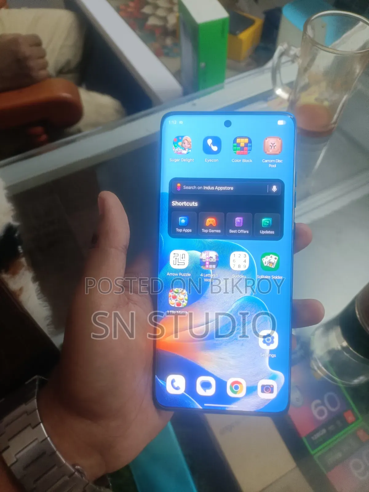 মোটর চলা এজ ৬০ ফিউশন ২৫৬ জিবি ব্লু