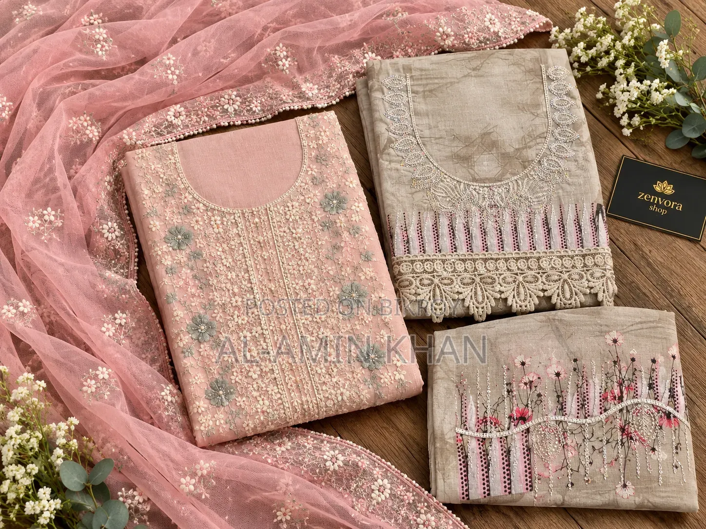 Beautiful Design Three-Piece for Sale