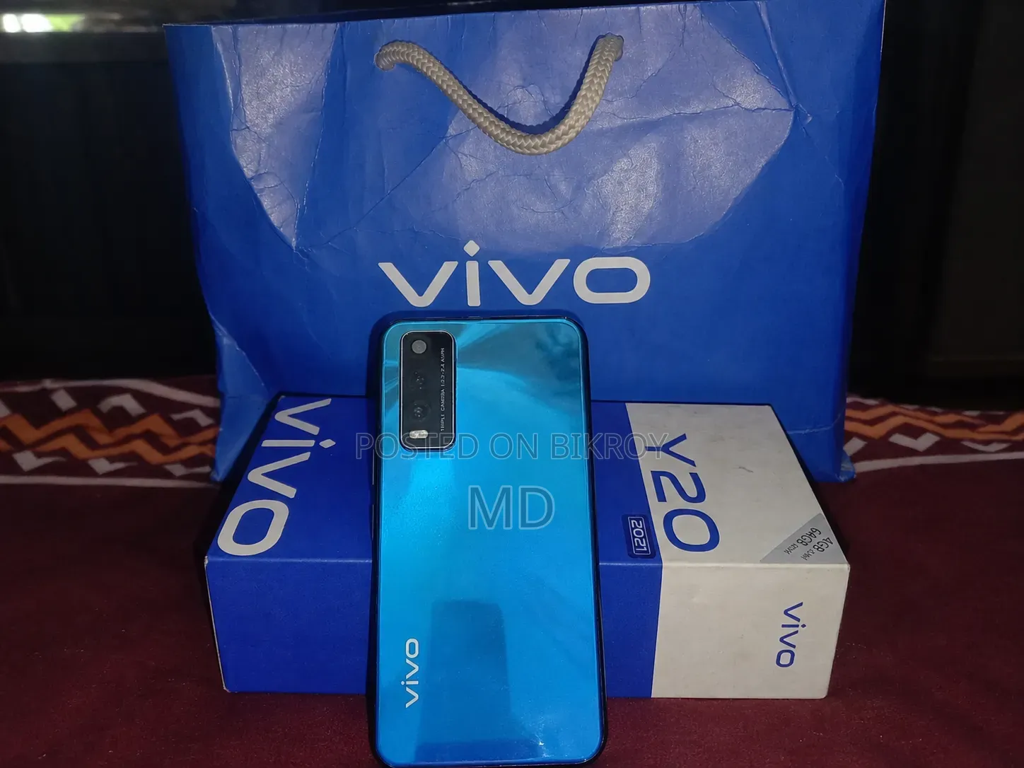 Vivo Y20 64 GB Blue