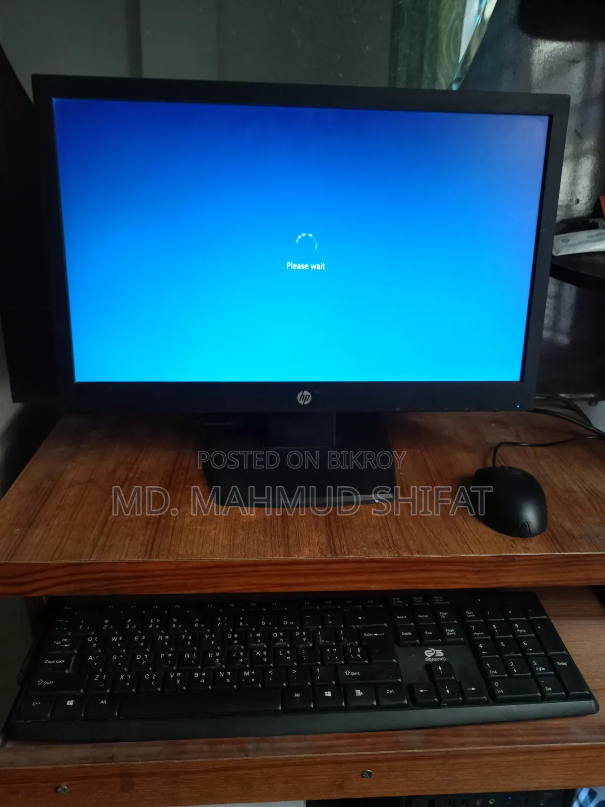 Desktop Computer HP 8GB Intel Core i3 HDD+SSD 256GB